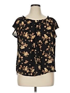 Lc Lauren Conrad Short Sleeve Blouse