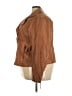Max Studio 100% Polyurethane Brown Jacket Size 3X - photo 5