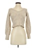 Happily Grey Tan Pullover Sweater Size XS - photo 1