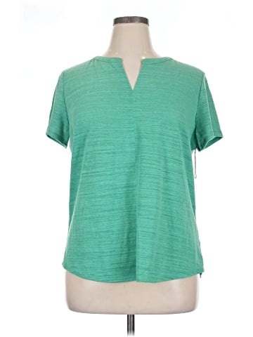 Liz Claiborne Short Sleeve Henley (view 1)