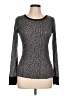 Belle Du Jour Gray Long Sleeve Top Size L - photo 1