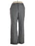 Charter Club Plaid Gray Dress Pants Size 14 - photo 1