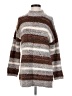 Universal Thread Stripes Brown Turtleneck Sweater Size XS - photo 1