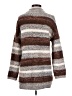 Universal Thread Stripes Brown Turtleneck Sweater Size XS - photo 2