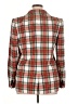 J.Crew Plaid Red Blazer Size 14 - photo 2