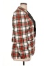 J.Crew Plaid Red Blazer Size 14 - photo 4
