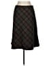 Lands' End 100% Wool Argyle Brown Wool Skirt Size 12 - photo 1