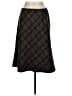Lands' End 100% Wool Argyle Brown Wool Skirt Size 12 - photo 2