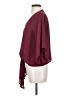 Adrienne 100% Polyester Burgundy 3/4 Sleeve Blouse Size S - photo 5
