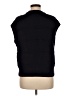 Ann Taylor 100% Cotton Black Sweater Vest Size M - photo 2
