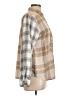 Maurices Plaid Tan Long Sleeve Button-Down Shirt Size L - photo 4
