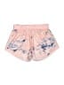 Under Armour 100% Polyester Floral Pink Athletic Shorts Size M (youth) - photo 2