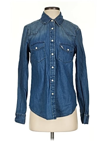 Gap Long Sleeve Button-Down Shirt (view 1)