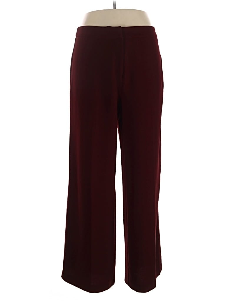 Pre-owned Nanette Lepore Casual Pants In Burgundy