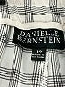 Danielle Bernstein Checkered-gingham Gray Shorts Size 12 - photo 3