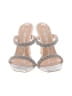Stuart Weitzman Silver Sandals Size 8 1/2 - photo 2