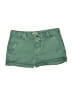 Fossil Solid Green Shorts Size 6 - photo 1