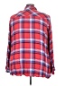 Torrid Plaid Red Long Sleeve Button-Down Shirt Size 5X Plus (6) - photo 2
