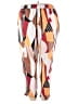 Shein Curve Print Ivory Casual Pants Size 18 Plus (3) - photo 2
