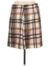 Unbranded 100% Polyester Plaid Brown Casual Skirt Size L - photo 2