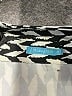 J. McLaughlin Chevron-herringbone Black 3/4 Sleeve Blouse Size M - photo 7