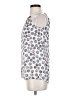 Etcetera 100% Silk Silver Sleeveless Silk Top Size 2 - photo 5