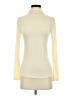 MSBASIC 100% Modal Ivory Long Sleeve Turtleneck Size S - photo 1