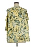 Catherines 100% Polyester Yellow Sleeveless Blouse Size 1X Petite - photo 2