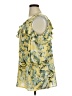 Catherines 100% Polyester Yellow Sleeveless Blouse Size 1X Petite - photo 5