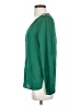 Zara Basic 100% Polyester Green Long Sleeve Blouse Size S - photo 5