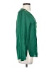 Zara Basic 100% Polyester Green Long Sleeve Blouse Size S - photo 4