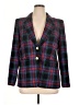 J.Crew Plaid Black Blazer Size 14 - photo 1