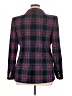 J.Crew Plaid Black Blazer Size 14 - photo 2