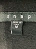 Snap Solid Black Cocktail Dress Size M - photo 7