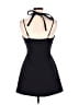 ASOS 100% Polyester Solid Black Cocktail Dress Size 6 - photo 2
