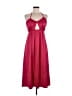 J.Crew Collection 100% Polyester Red Pink Casual Dress Size 6 - photo 1