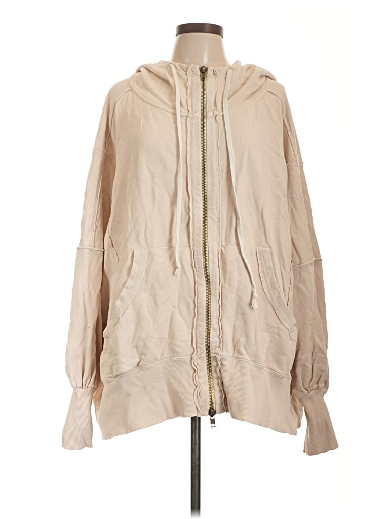 Pre-owned We The Free Windbreaker Jacket In Tan