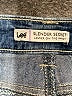 Lee Color Block Blue Jeans Size 16 - photo 6