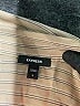 Express 100% Rayon Tan Sleeveless Button-Down Shirt Size S - photo 7