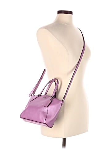 Coach Factory Leather Satchel (view 2)