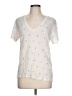 Rails Ivory Short Sleeve T-Shirt Size L - photo 1