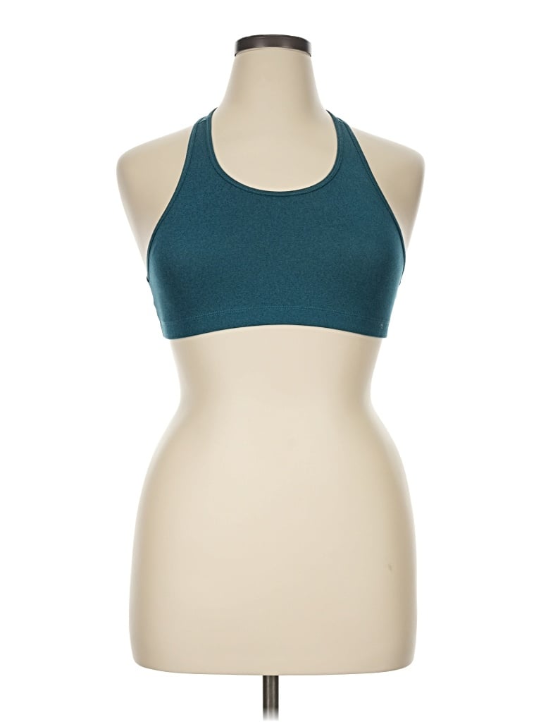 Pre-owned Active By Old Navy Tank Top Teal Halter Neckline Tops