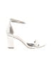 INC International Concepts Silver Sandals Size 10 - photo 1