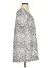 ASOS 100% Cotton Silver Short Sleeve Top Size 4 - photo 4