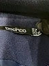 Boohoo Color Block Blue Jacket Size 8 - photo 6