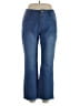 Unbranded Chevron-herringbone Blue Jeans Size XL - photo 1