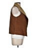 Zara Basic Brown Faux Fur Vest Size M - photo 4