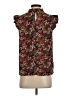 Shein Brown Sleeveless Blouse Size 4 - photo 2