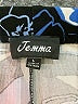 Jemma Print Blue Formal Skirt Size L - photo 4