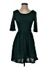 Jodi Kristopher Polka Dots Green Casual Dress Size S - photo 1
